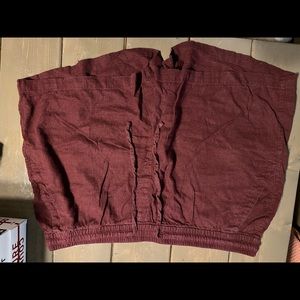 XL Old Navy burgundy shorts